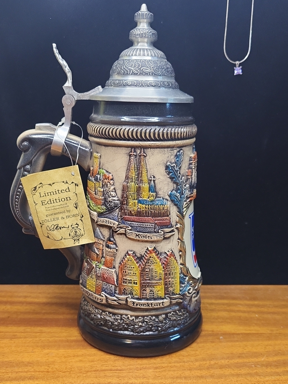 Limited Edition Decorative Beer Stein by Zoller & Born